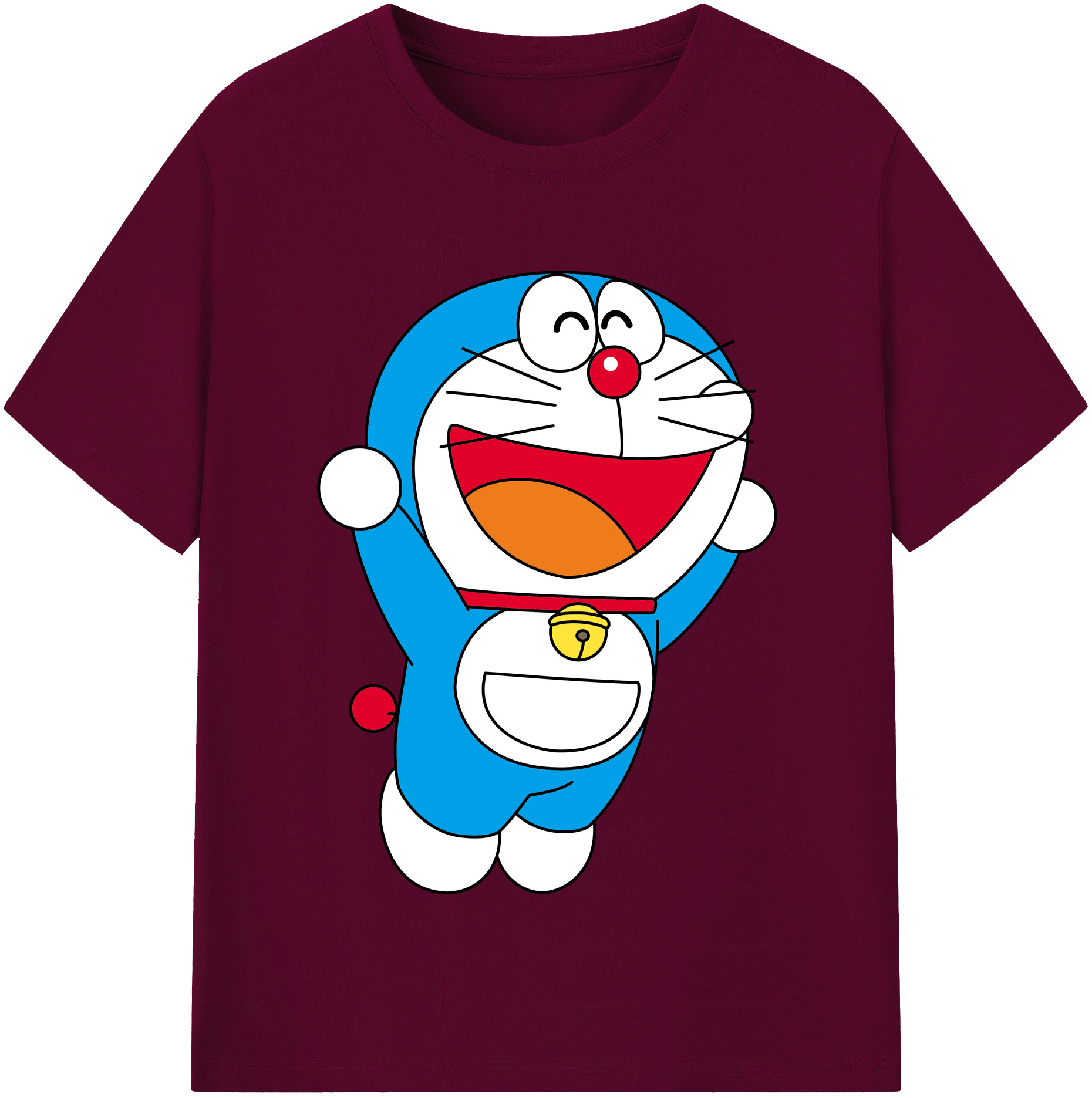 （画像用） ドラえもん Doraemon レディースカジュアルプリントTシャツ（綿100％）